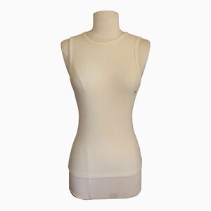 American Eagle Outfitters Sleeveless Crew Neck Ribbed Top Women's Size XS NWT